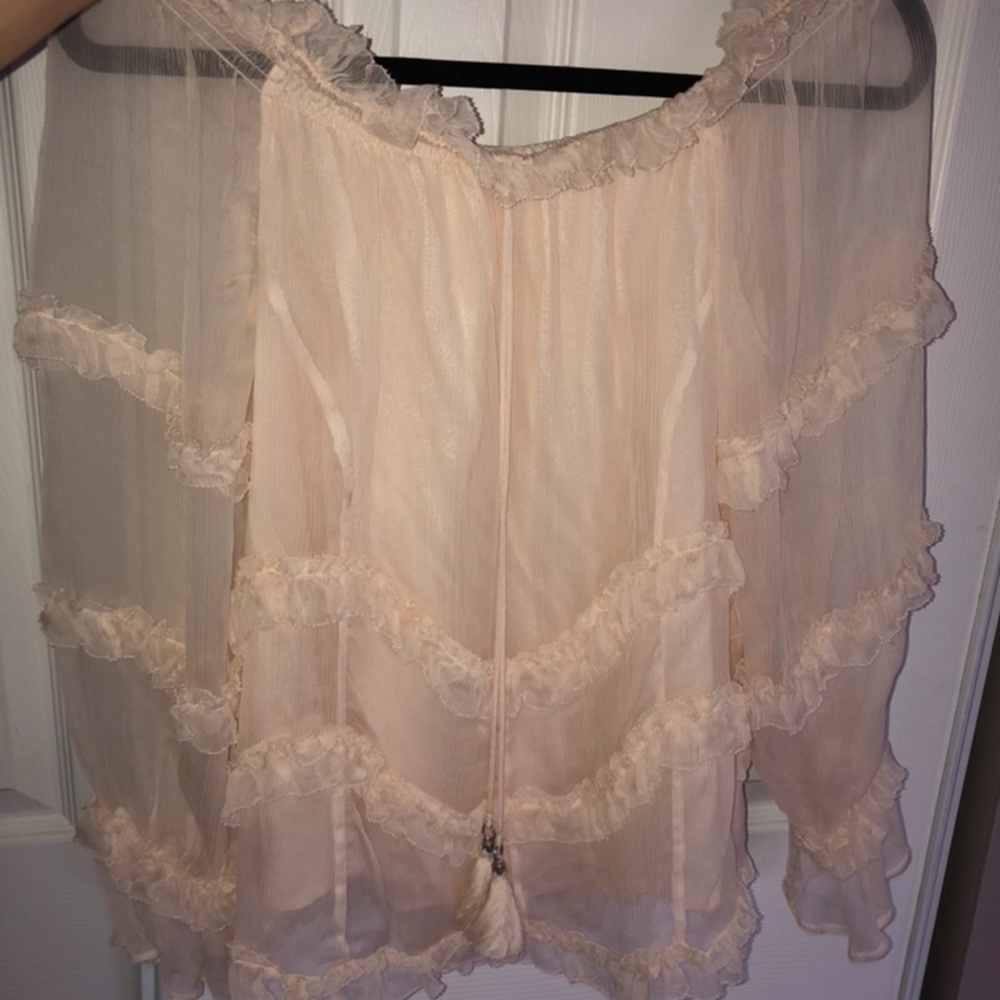 Love sam Blush Sadie silk off shoulder - Picture 7 of 7